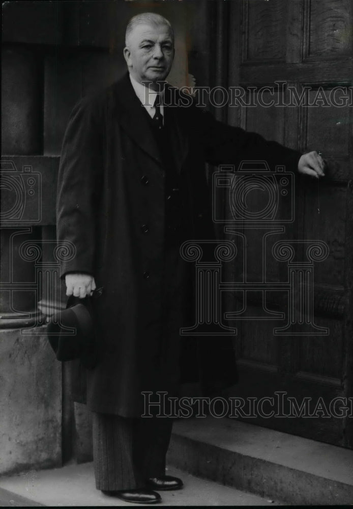 1940 Press Photo Mr. A. Alexander, first Lord of the Admiralty in War Cabinet. - Historic Images