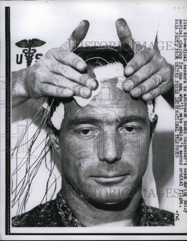 1962 Scott Carpenter, Astronaut Having Medical Checkup  - Historic Images