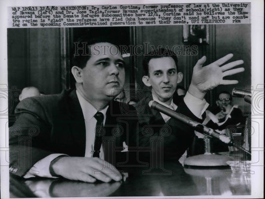 1962 Dr. Carlos Cortina University of Havana  - Historic Images
