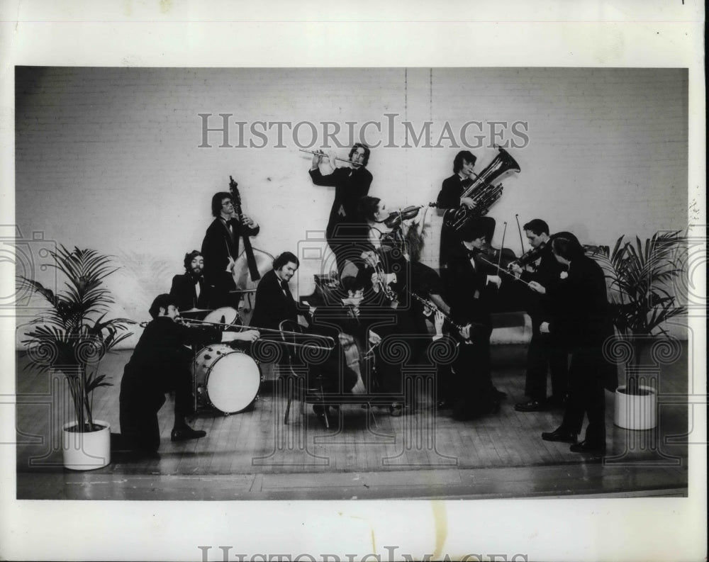 1974 Press Photo New England Conservatory Ragtime Ensemble - nea70738 - Historic Images
