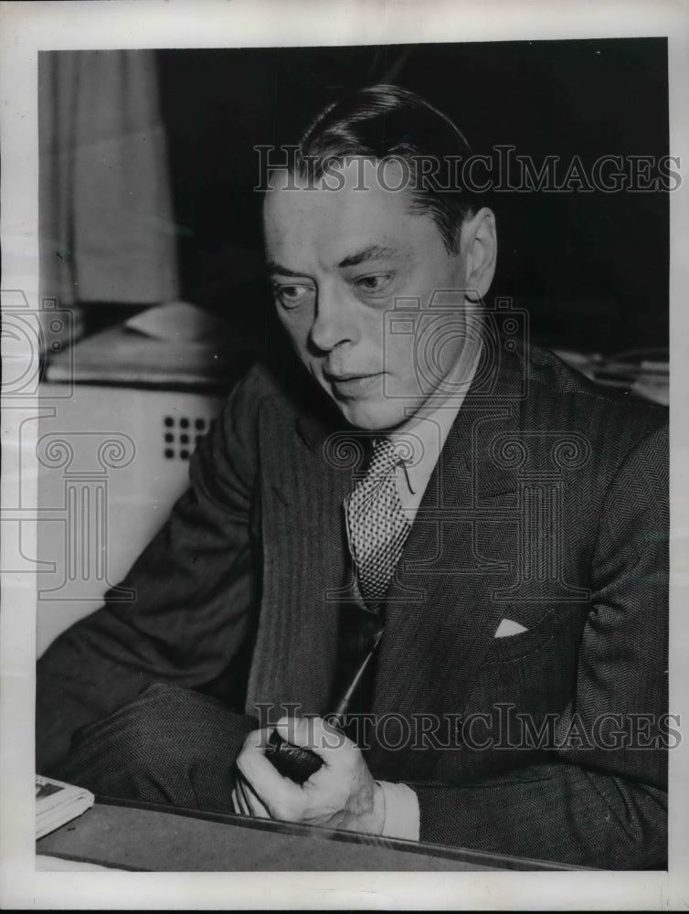 1951 Press Photo Archibald Alexander at senatorial election - nea70803 - Historic Images