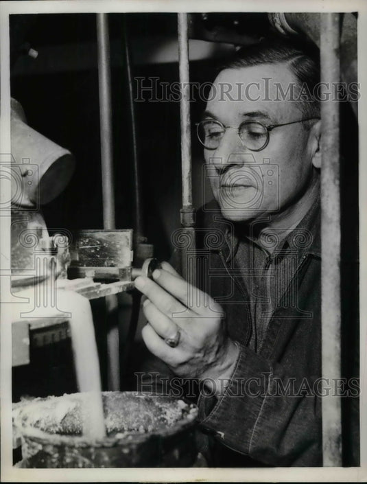 1941 George Hillman assistant chief operating engineer  - Historic Images