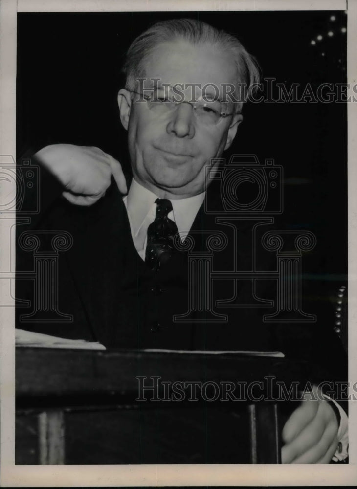 1941 Merwin K.Hart at Senate Foreign Relations Committee. - Historic Images