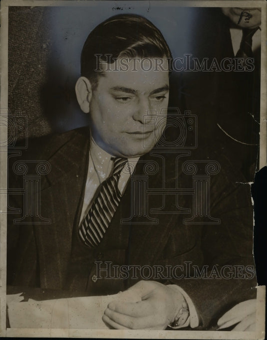 1941 George Harrison leader of railway brotherhoods  - Historic Images