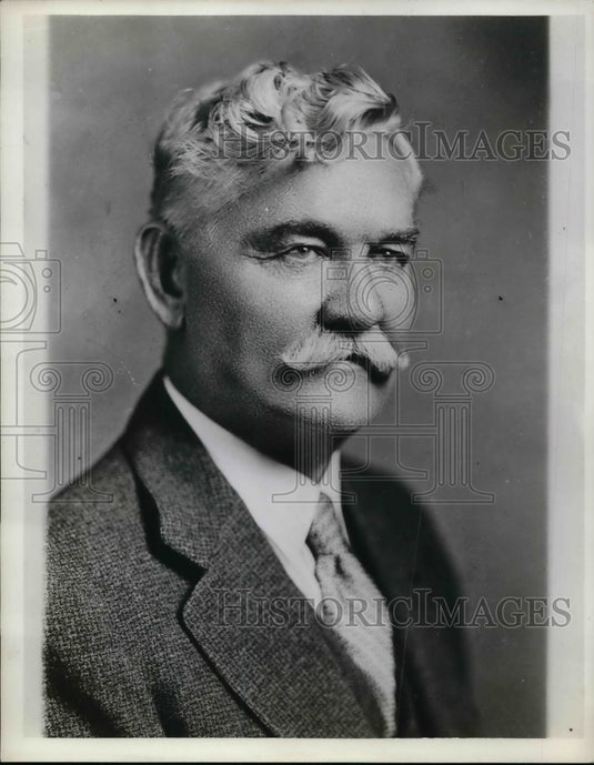 1941 Press Photo Mr. H. Alexander posing for photo - nea70847 - Historic Images