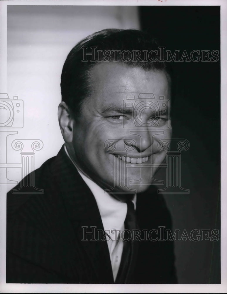 1957 Jim Simpson sports anchorman  - Historic Images