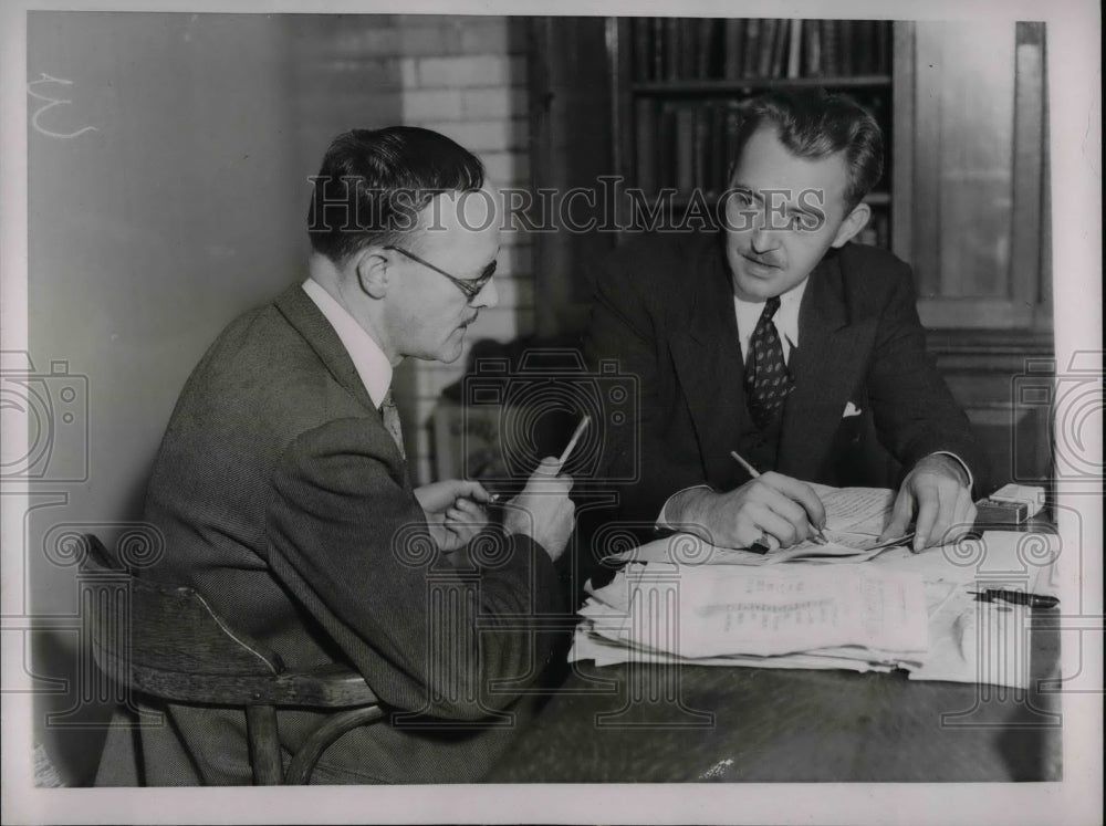 1936 Press Photo Bleick Von Bleisken &amp; Ellis Long - nea71051 - Historic Images