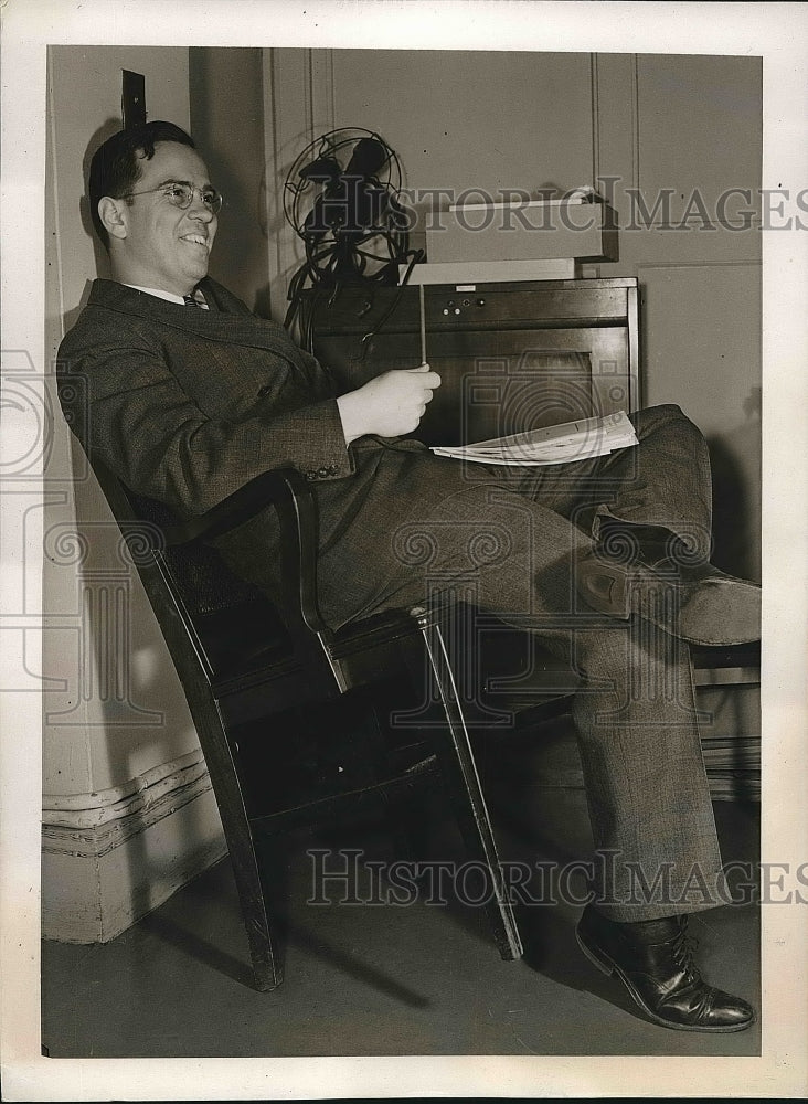 1939 William McChesney martin, NY Stock Exchange - Historic Images