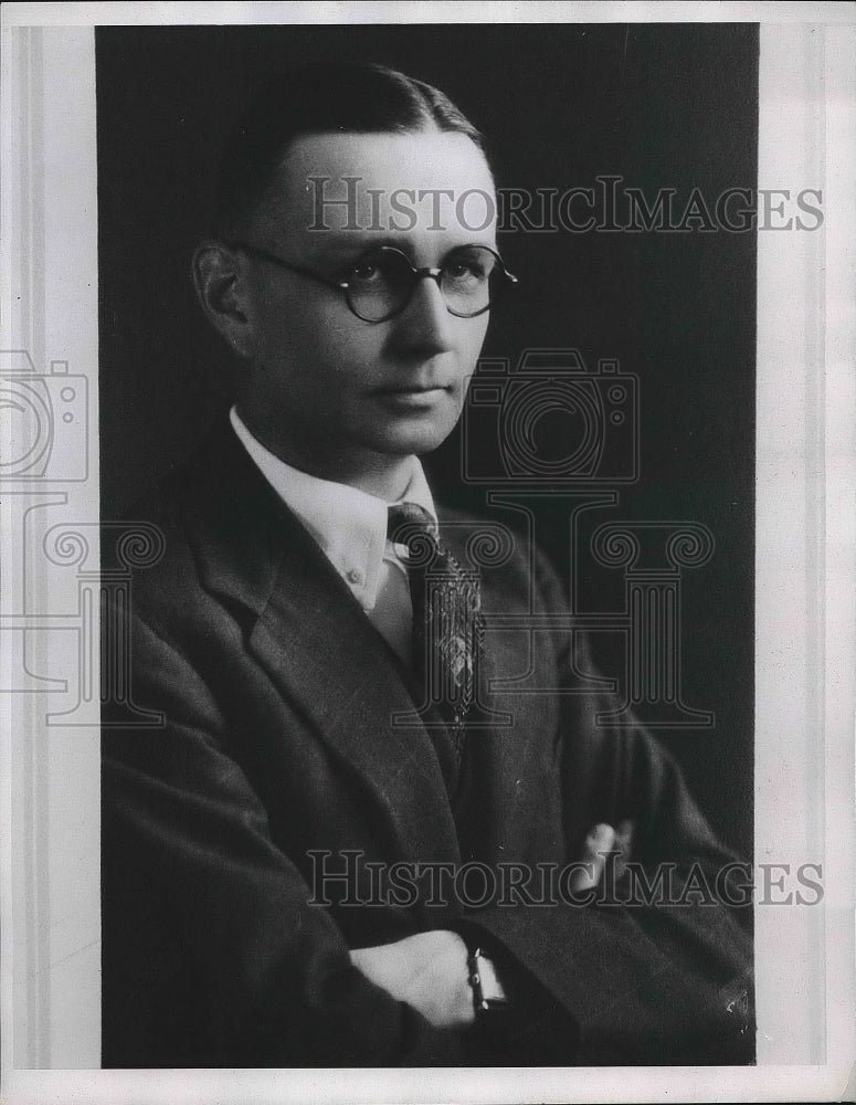 1935 Portrait of Professor H R Cox  - Historic Images