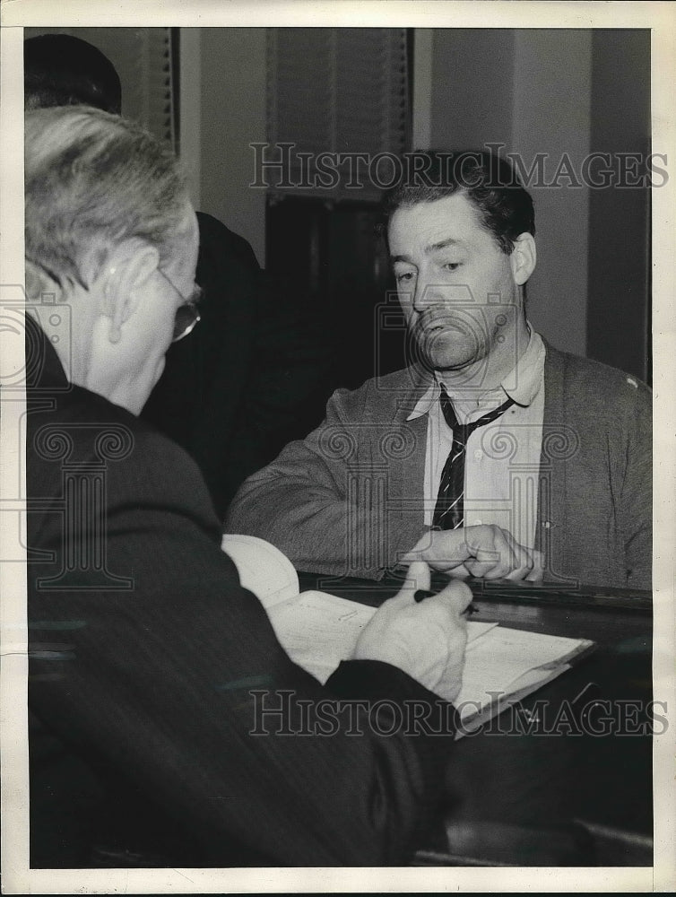 1939 Clifford Bramble Arraigned On Charges Of Arson In Kansas City - Historic Images