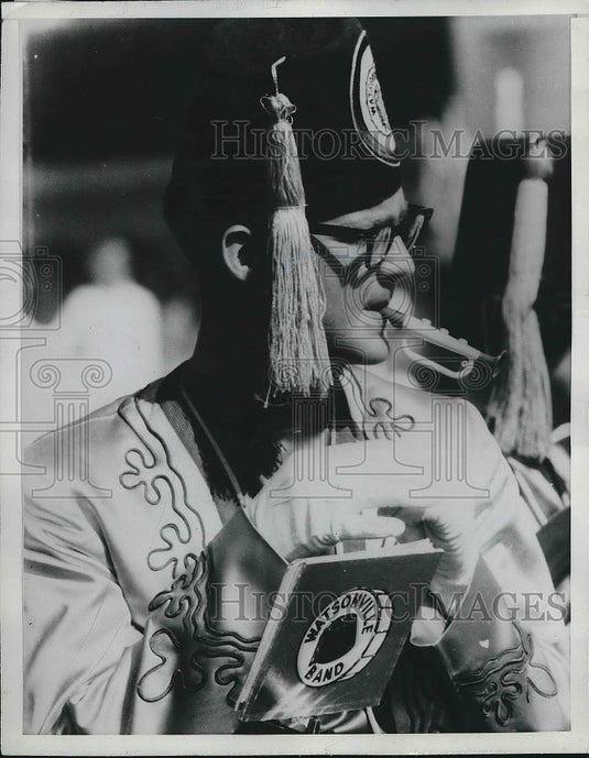 1962 Dave Sater of a Watsonville, Calif. band  - Historic Images
