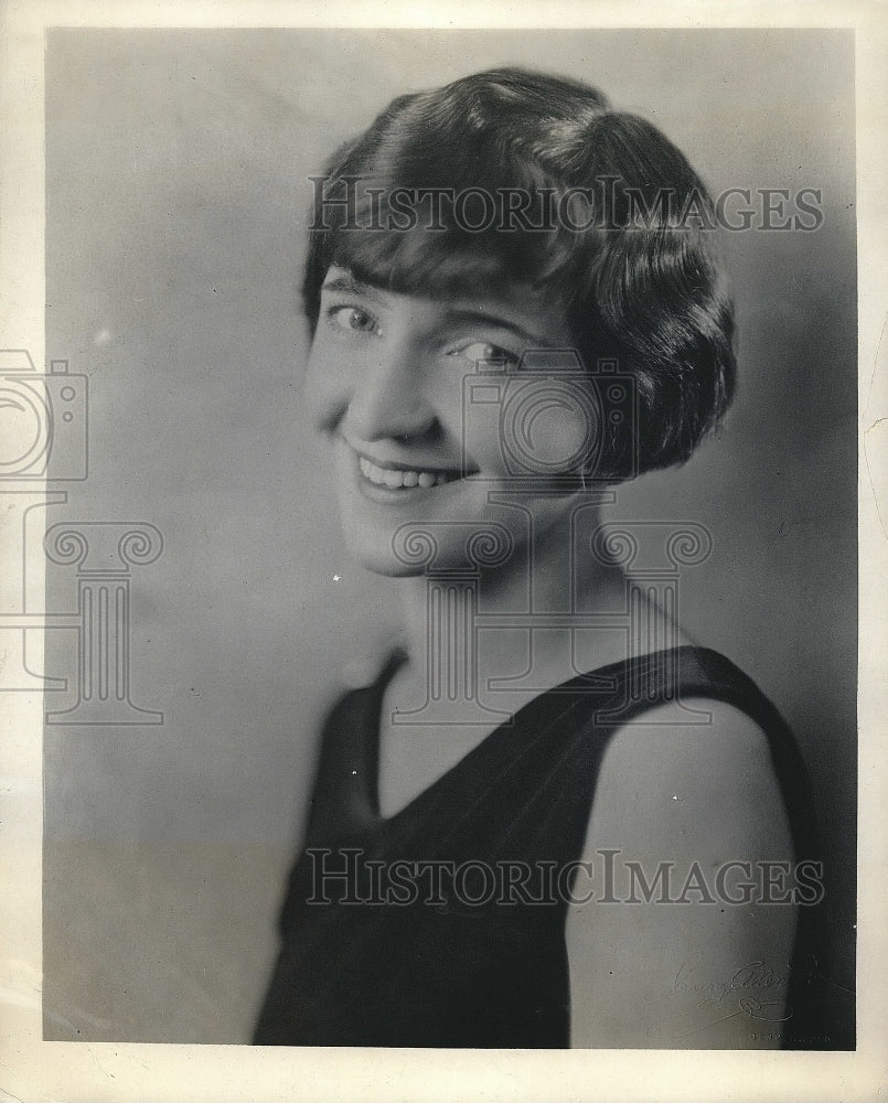 1927 Agnes Davis Lyric Soprano Wins Colorado State Championship - Historic Images