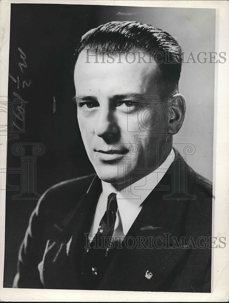 1940 Press Photo A.J. Ilg, gn chairman of Golf Comm Elks - nea71417 - Historic Images