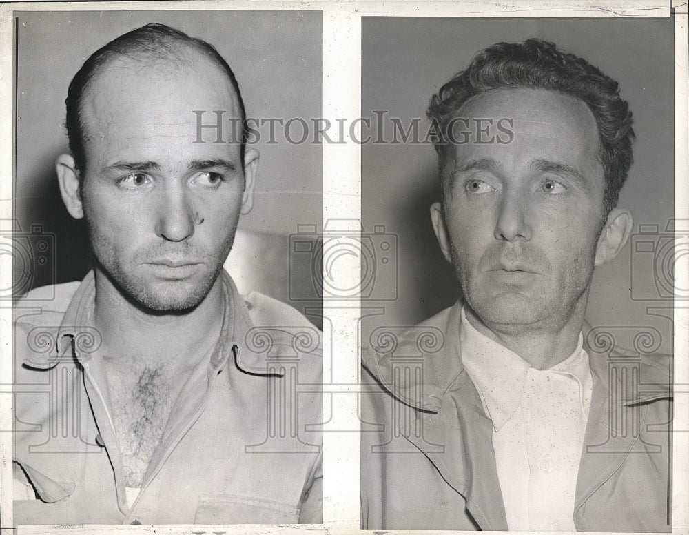 1943 LA, Calif, Douglas Brown, Clifford Wright jailed for a duel - Historic Images