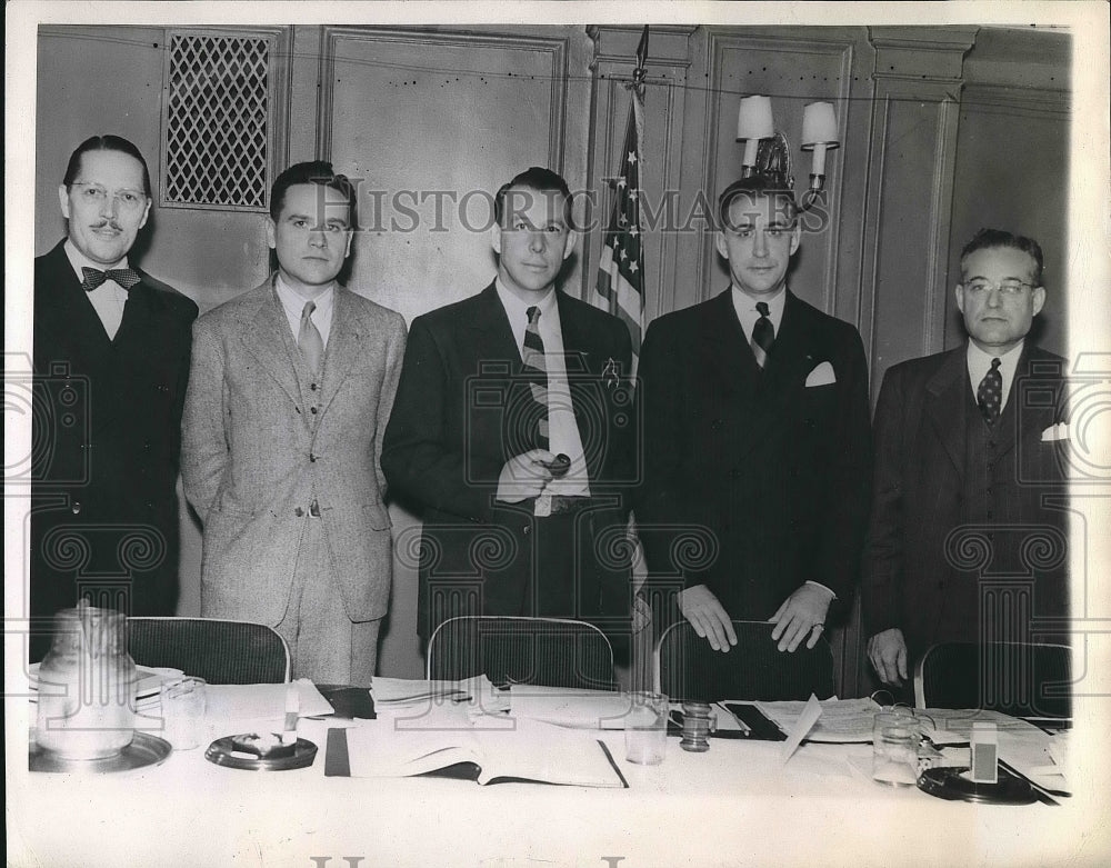 1943 Kansas City, Mo CE Beard,NB Fry, T Wolfe,VP Conroy, MF Redfern - Historic Images