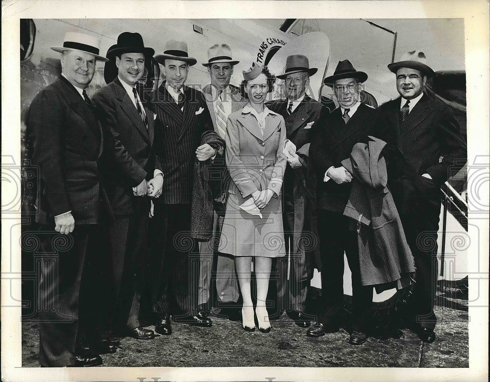 1942 Killgallen, Mayor Church, Mayor Wyatt, Mayor Burns, G. Welch - Historic Images