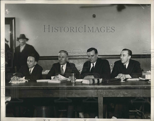 1933 Atty. Gen. Thomas Knight, HG Bailey, Wade Wright and TS Lawson - Historic Images