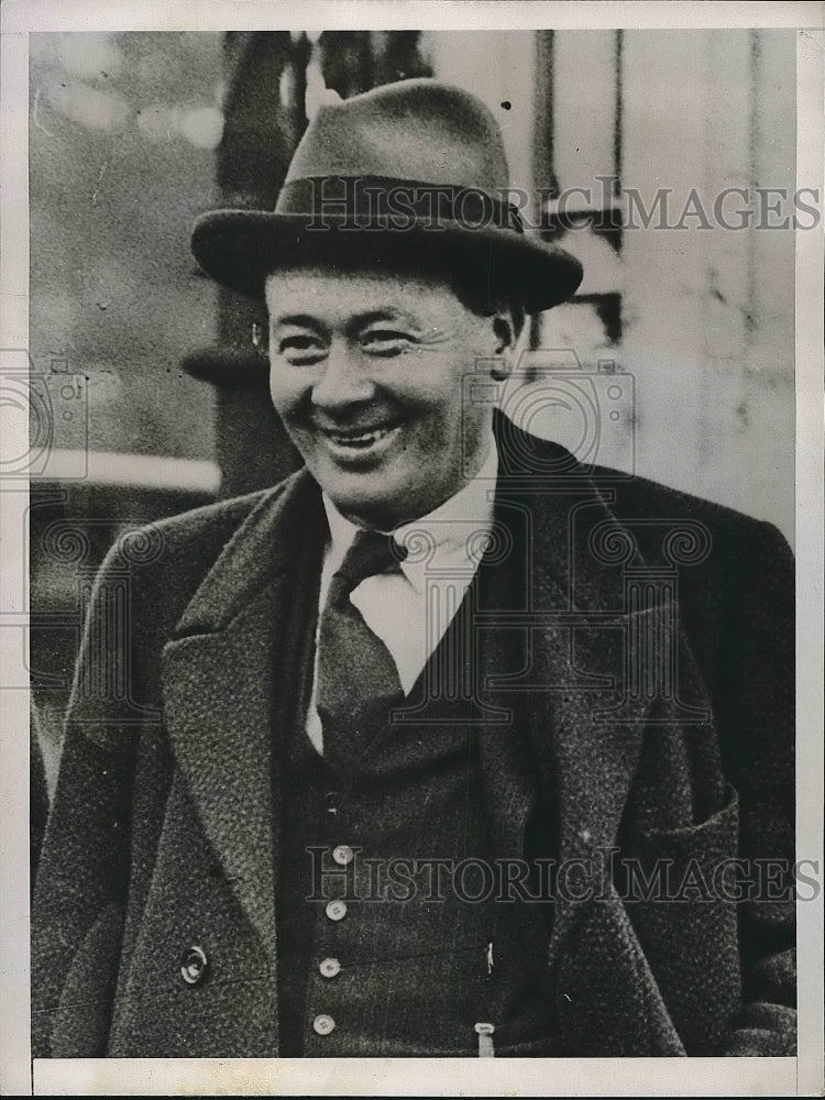 1935 G. Buchanan, Labour Member from Glasgow Verbal Premier Attack - Historic Images