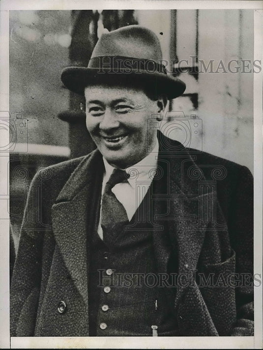 1935 G. Buchanan, Labour Member from Glasgow Verbal Premier Attack - Historic Images