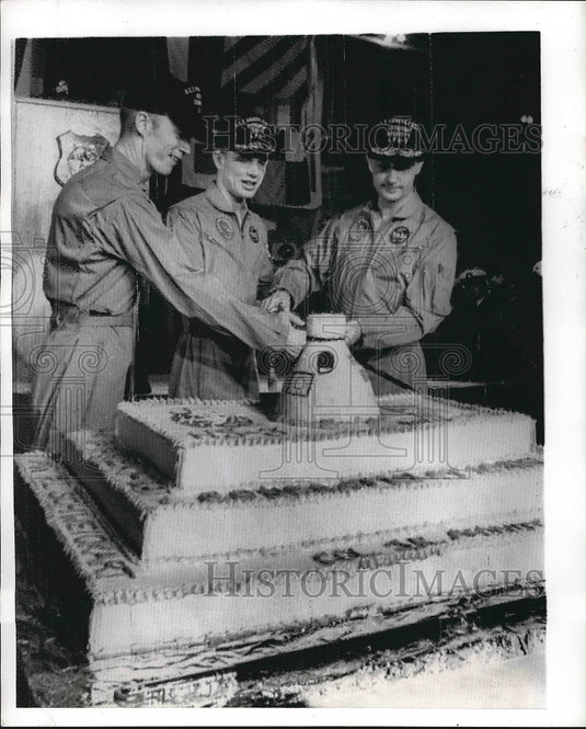 1969 Russell Schweickart, David Scott and James McDivitt  - Historic Images