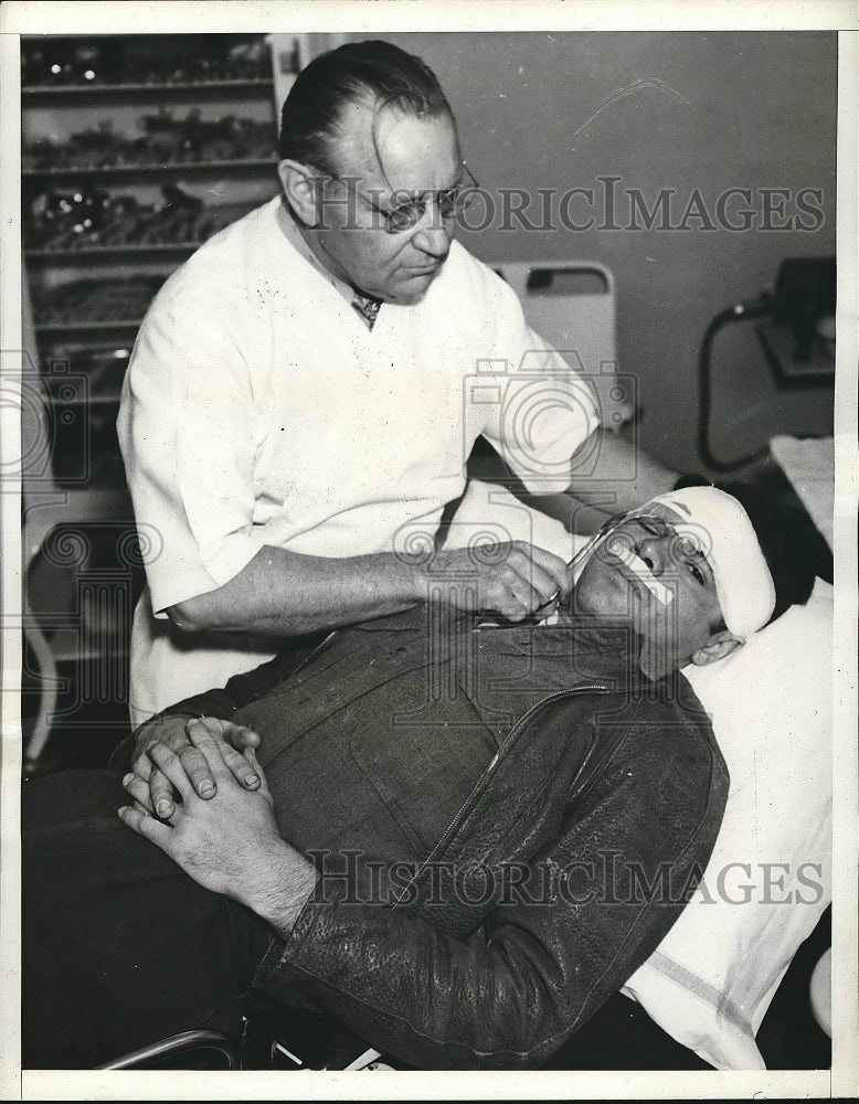 1937 Press Photo Charles Birney and Dr. Axel Swenson - nea71985 - Historic Images