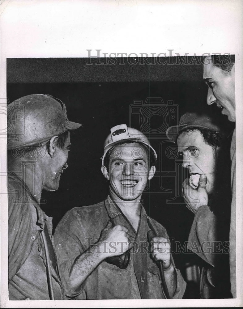 Group of Saar Miners Going to the Mines  - Historic Images