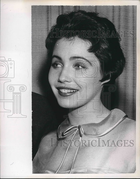 1956 Cathy Crosby, American Actress,daughter of Singer Bob Crosby. - Historic Images