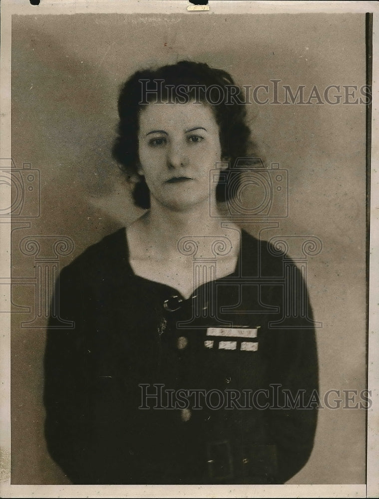 1938 Miss Johanna Hofman arrested in NYC  - Historic Images