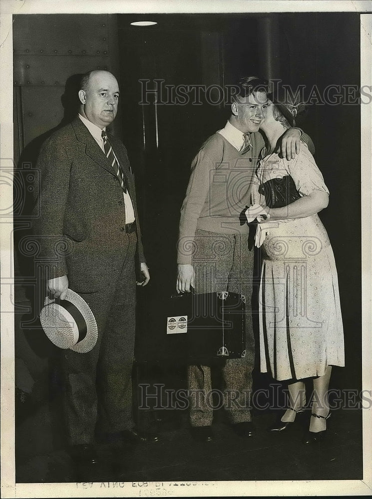 1931 Mr. &amp; Mrs. Robert Pirie, Son James Citizen&#39;s Military Training - Historic Images