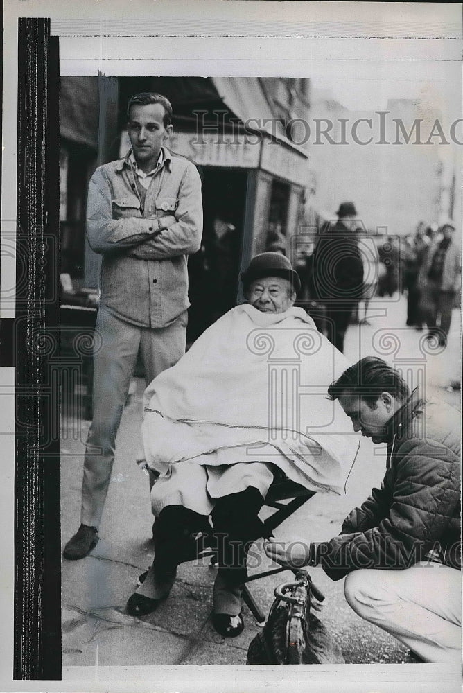 1967 NYC,scene in &quot;The Night They Raided Minsky&#39;s&quot; Bert Lahr - Historic Images