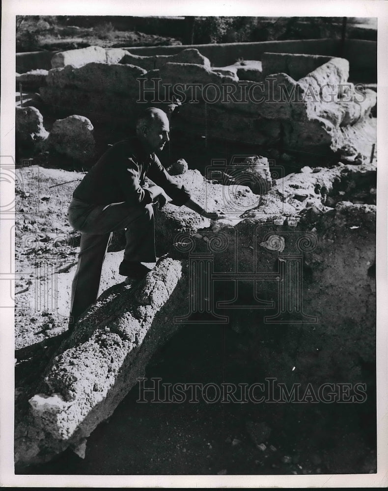 1962 Press Photo Pueblo Grande Monument Phoeniz Arizona - nea72469 - Historic Images
