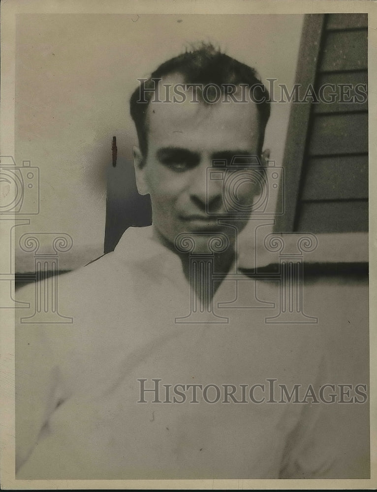 1934 Press Photo Senn Parrise, 23 W. Monroe Street - Historic Images