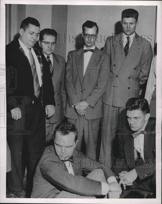 1955 Lewis peck Fenn College Psychologist James Bard Parents - Historic Images