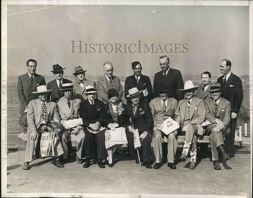 1939 Newspaper publishers Edward Swasey, Thomas Beck, James Stahlman - Historic Images