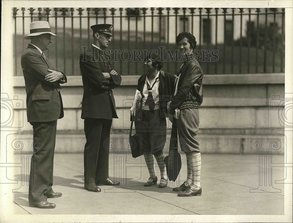 1927 Harriett Morgan Mary Hough Columbia University  - Historic Images