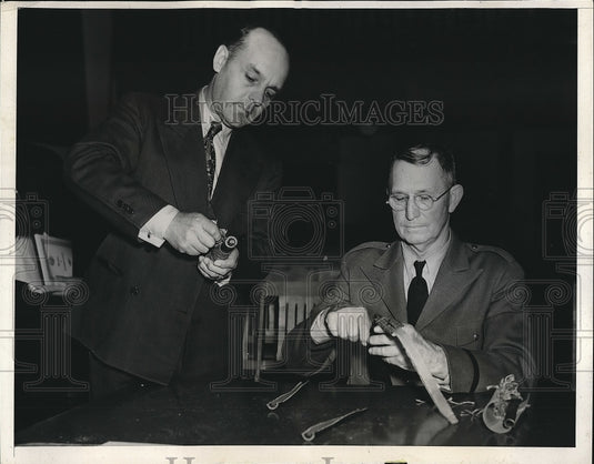 1939 Guard William G. Lewis, San Quentin Prison, Edward L. Abbott - Historic Images