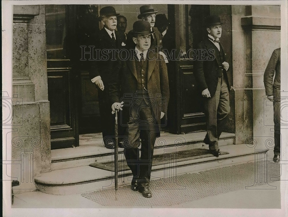 1931 Press Photo British Foreign Minister Lord Tyrrell Paris - Historic Images