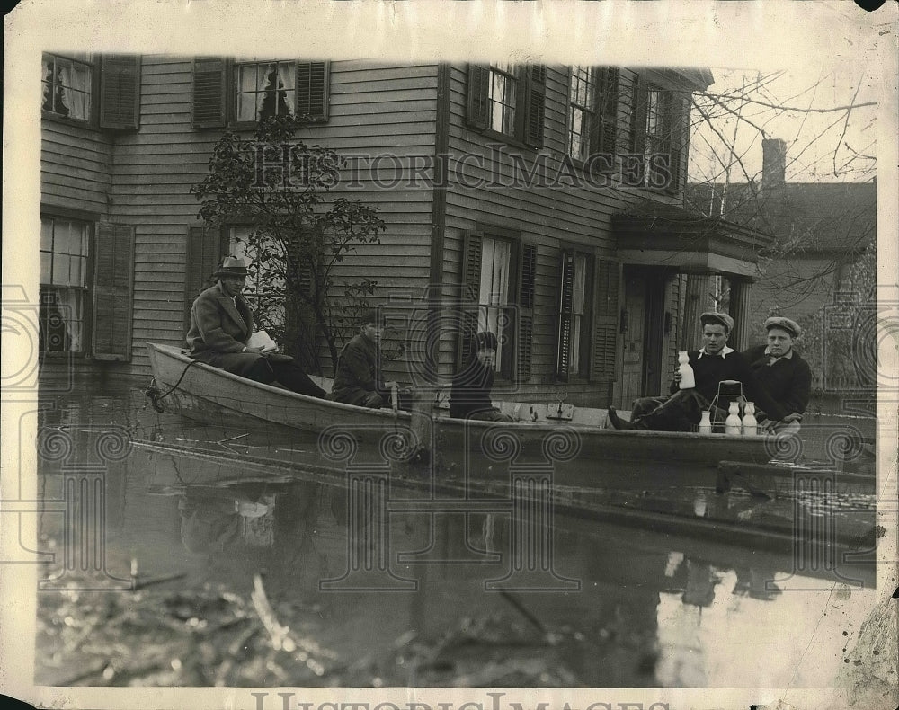 1930 In the stern of the boat Russell Clark &amp; R. N. Bengston - Historic Images