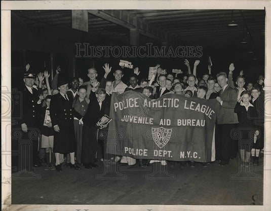 1941 Press Photo Boys Athletic League for summer camp in NY - nea73470 - Historic Images
