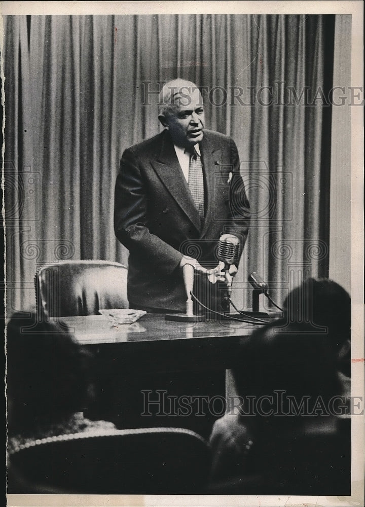 1953 Defense Secy Charles E. Wilson  - Historic Images