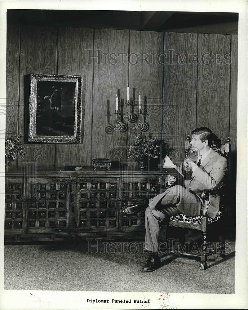 1965 Diplomat Paneled Walnut  - Historic Images
