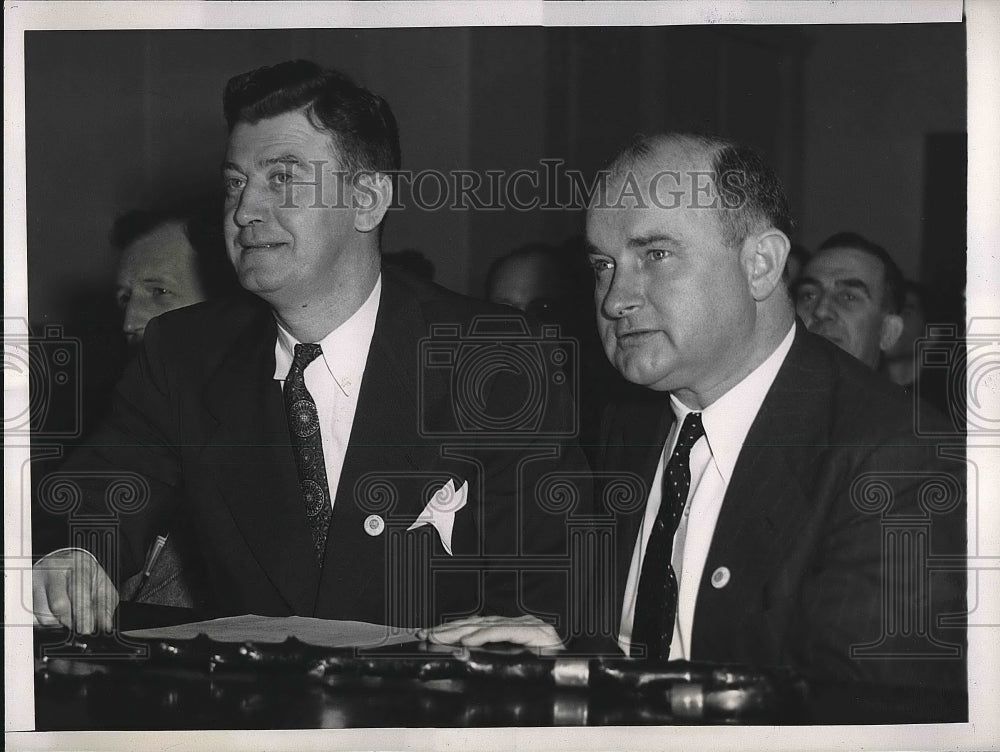1941 Press Photo President of Transit Worker Union Michael Quill - nea74128 - Historic Images