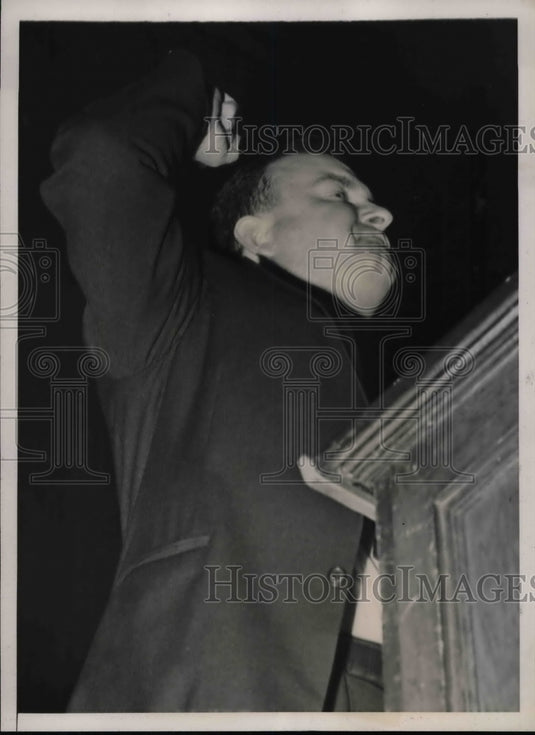 1941 Michael Quill, International President of the Transport Workers - Historic Images
