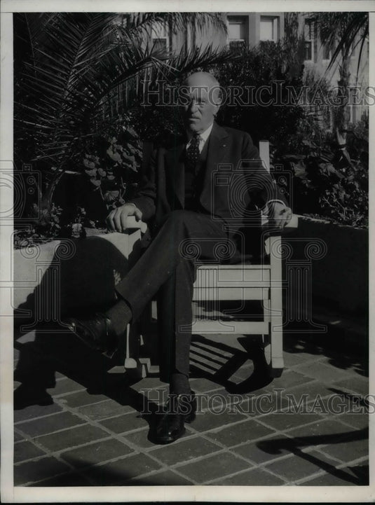 1931 Press Photo Gen W.W. Atterbury, prsident of Penn. RR - Historic Images