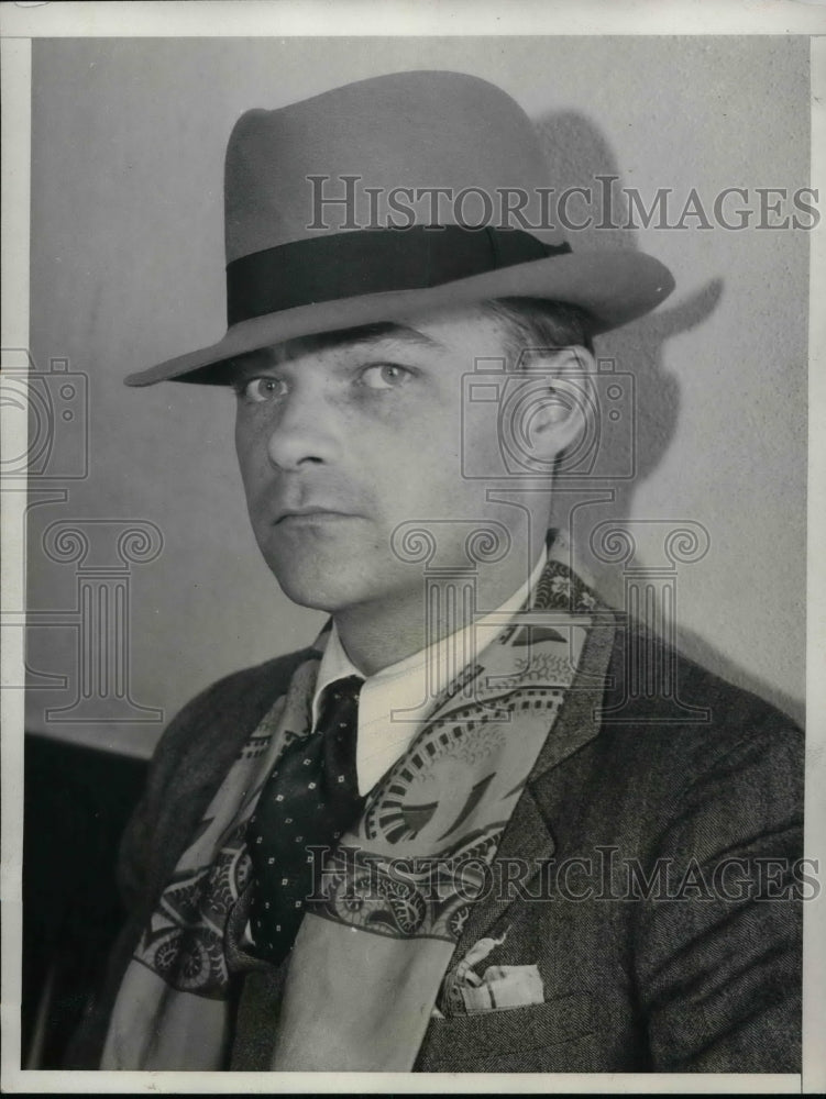 1932 William Aiken Accused of Bigamy  - Historic Images