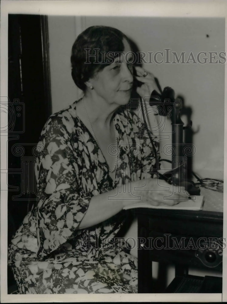 1936 Mrs Frederick M. Alger, candidate for Natl Comm from Mich. - Historic Images