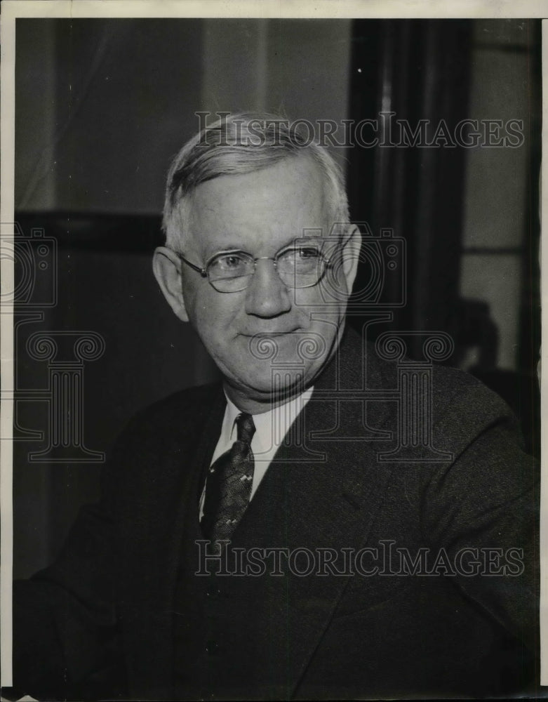 1934 Horatio J. Abbott, IRS Collector in Michigan  - Historic Images