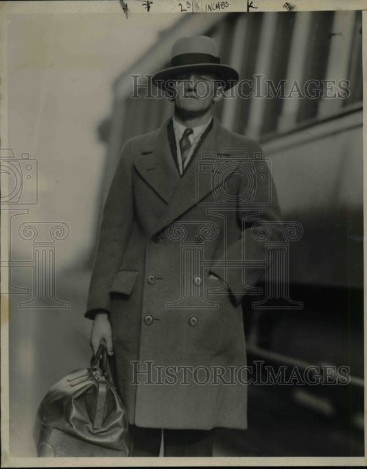 1927 Press Photo Chuck Ingraham, Deep Sea Diver. - Historic Images