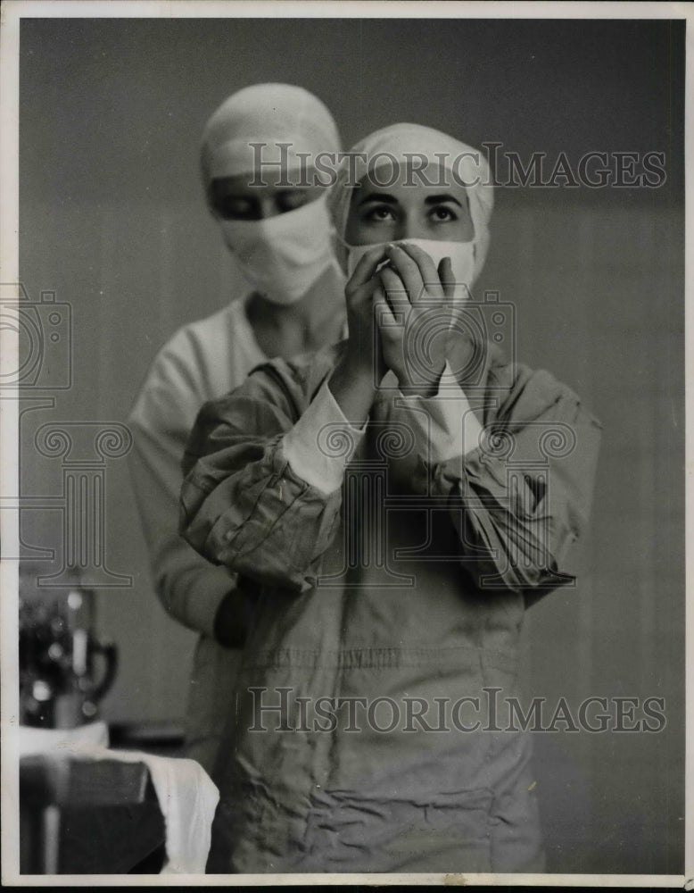 1960 Student Nurse Virginia Miller at Stormont - Historic Images