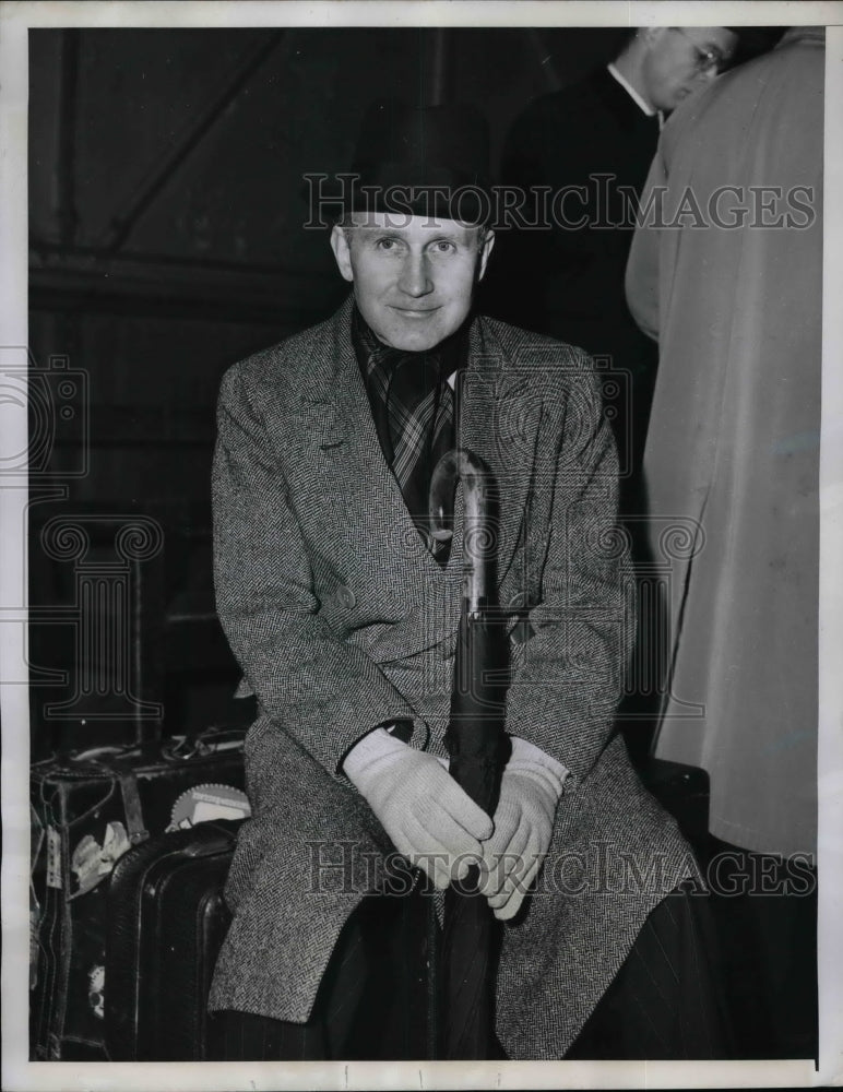 1946 Press Photo Dr. Santos Munoz, Argentine delegate in London - nea74380-Historic Images